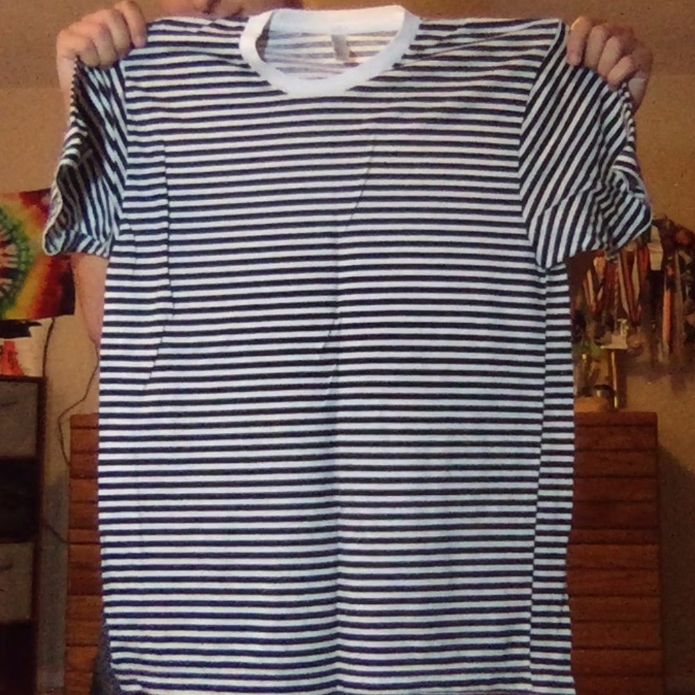 RARE striped AA tee