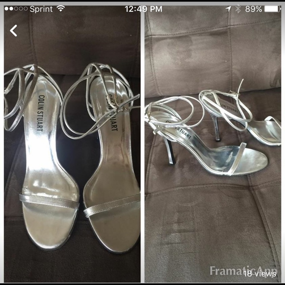 Silver Colin Stuart Heels