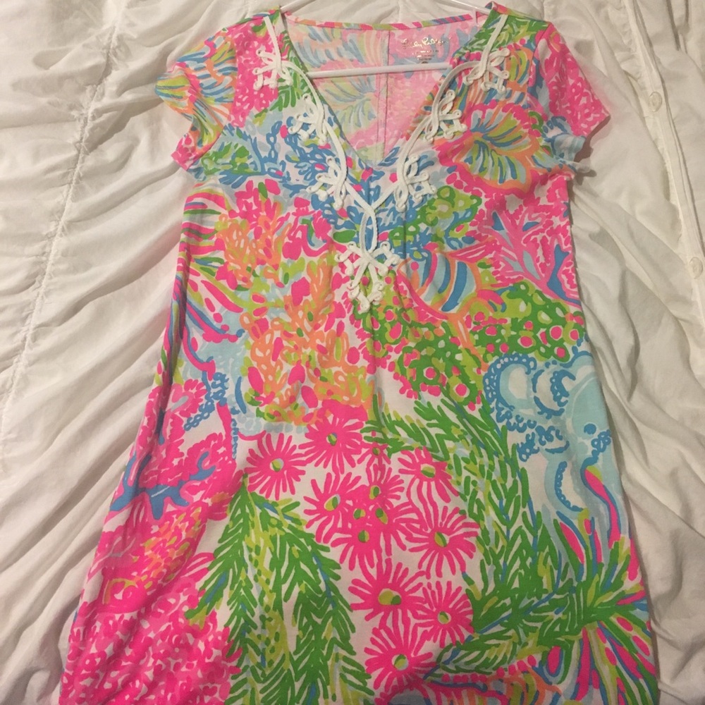 Lilly Pulitzer short sleeve dress size xs
