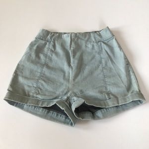 UO high-waisted shorts