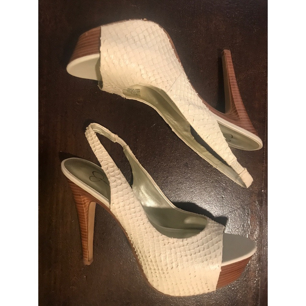 WORN ONCE- Jessica Simpson Heels