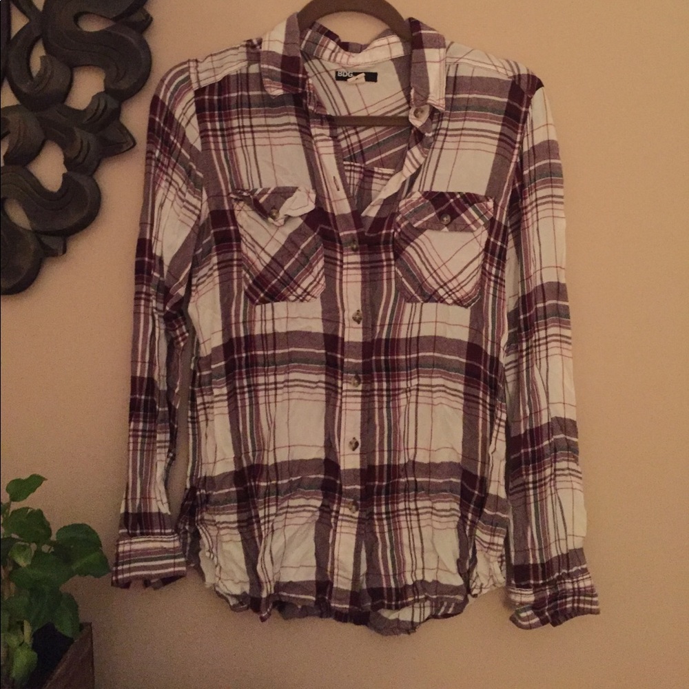 Urban Outfitters Plaid Shirt