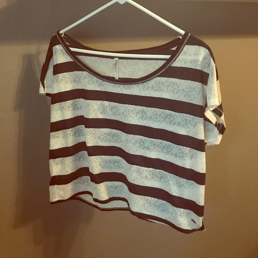 Soft Short Sleeve Crop Top