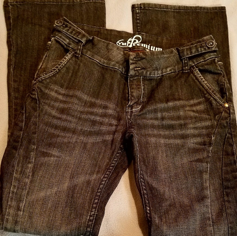 YMI Jeans dark blue slight boot cut
