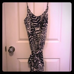 Deanna Tank Romper in Cabana Boy