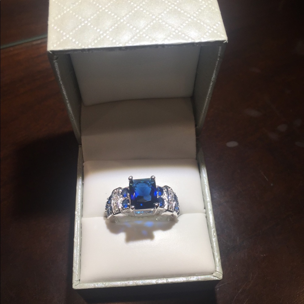 Sapphire dinner ring