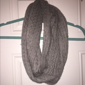 Gray Infinity Scarf