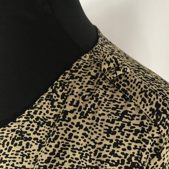 Collarless button down shirt by Inspyre Sz 12 - Picture 3 of 7