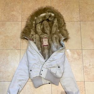 Original Abercrombie & Fitch Fur Jacket