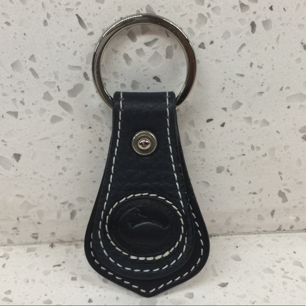 Authentic Black Dooney & Bourke Keychain