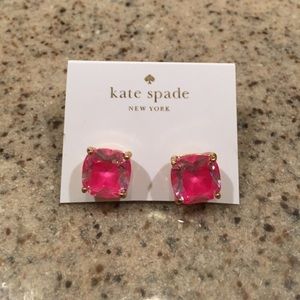 Kate Spade Hot Pink Stud Earrings