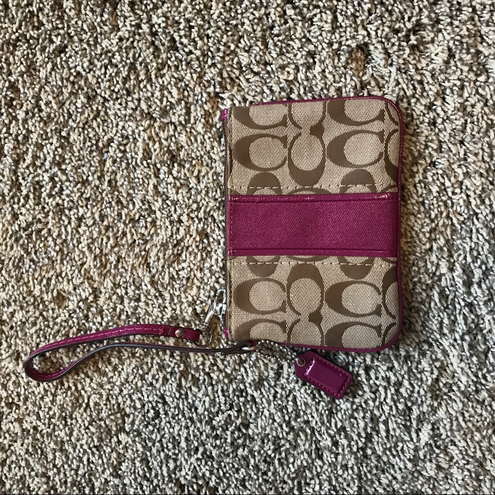 Coach wristlet