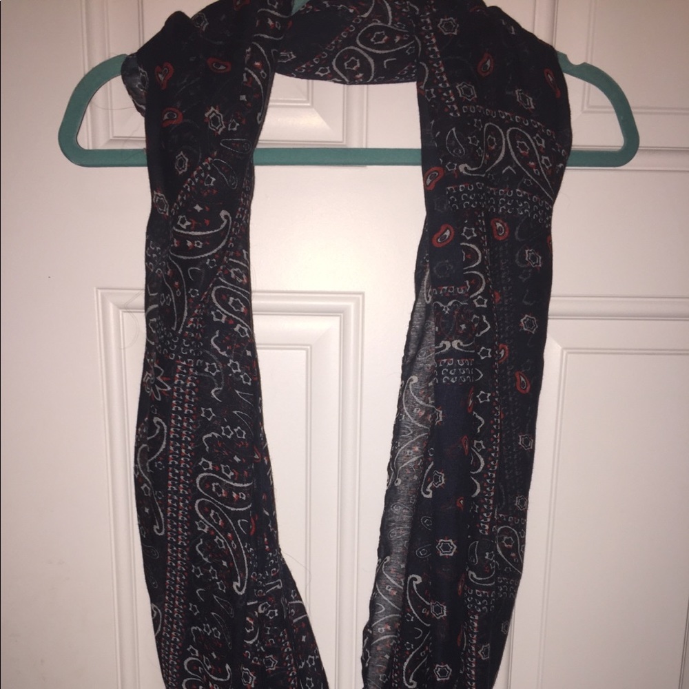 Patterned Infinity Scarf