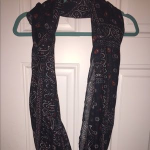 Patterned Infinity Scarf
