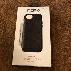 NEW IN BOX! Incipio Credit Card Case iPhone 7/6/6s