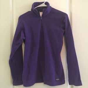 Patagonia zip-up sweater