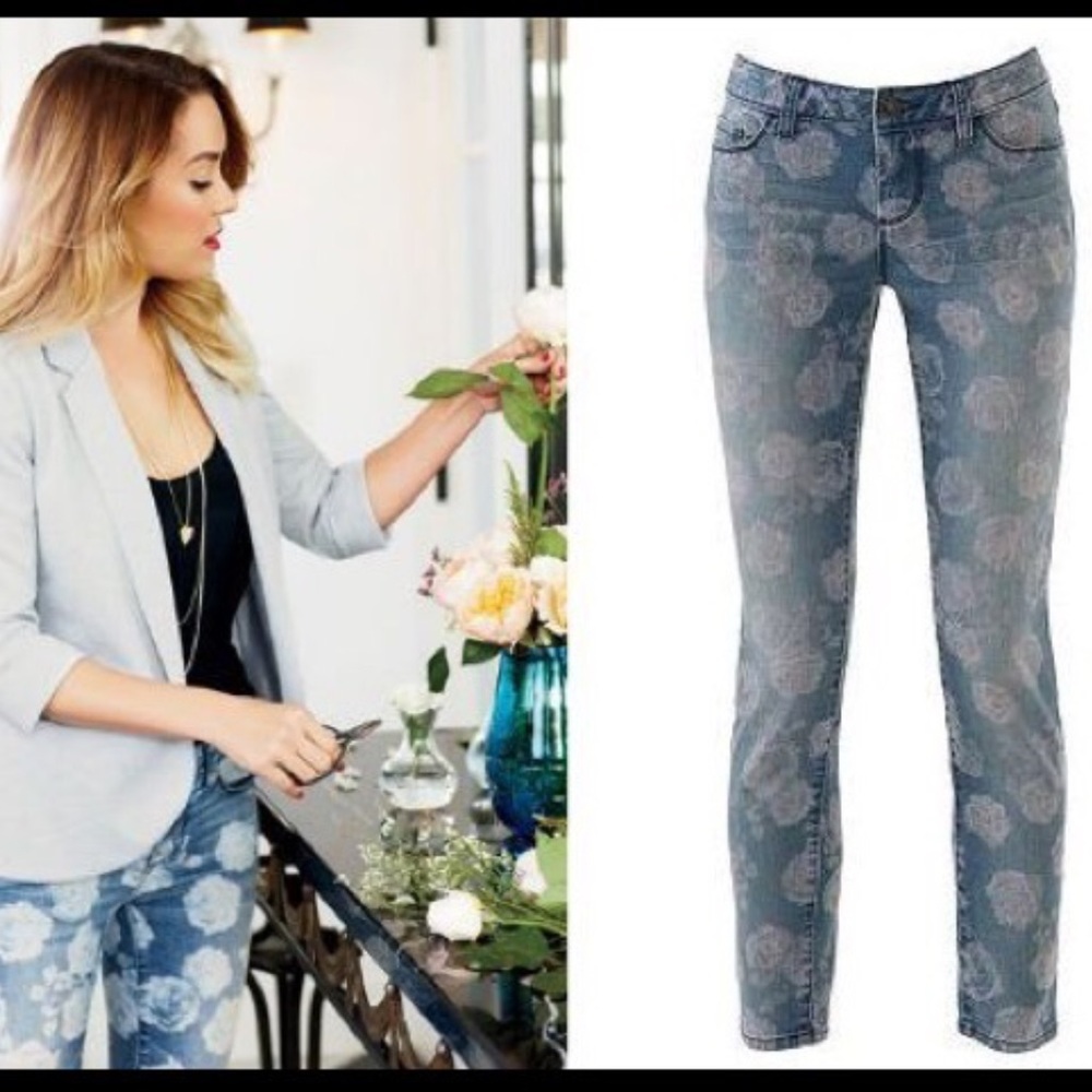 LC Floral Jeans