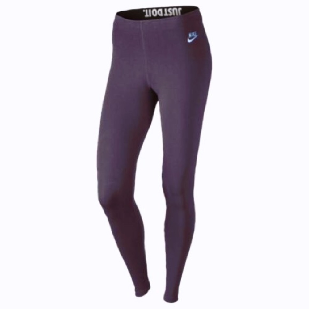 NWT NIKE LEG-A-SEE LOGO LEGGINGS