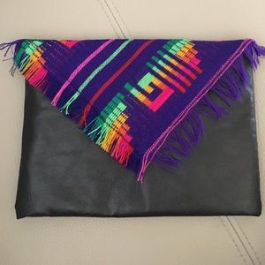 Mexican Hand-Weaved Tapestry Purse