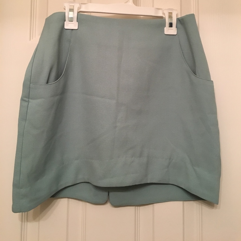Blue skirt