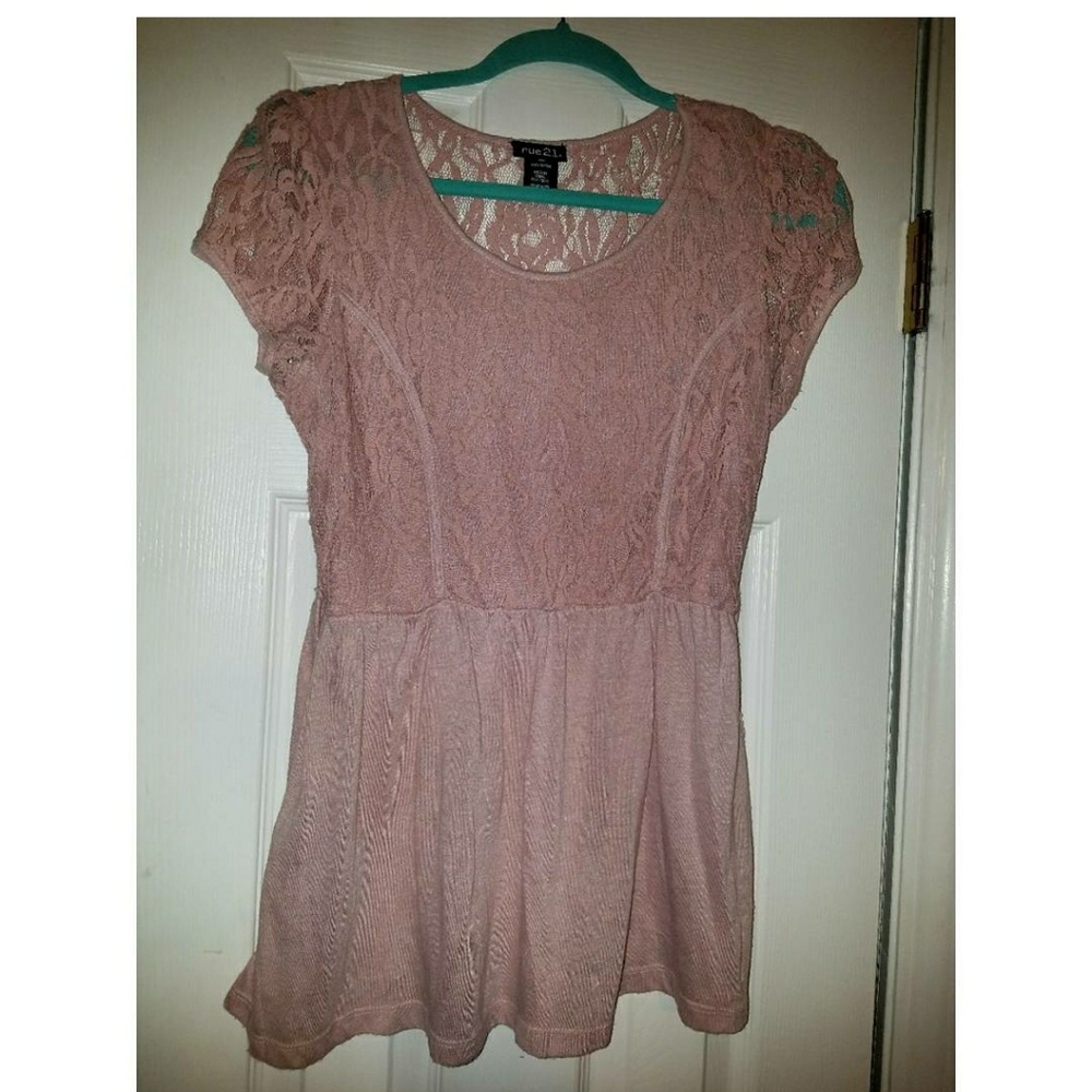 Blush Pink Blouse