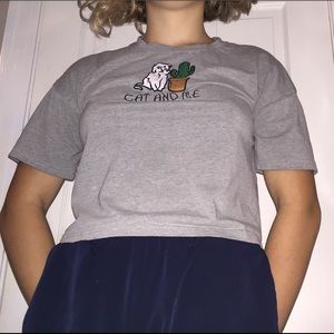 Cat and Me t shirt