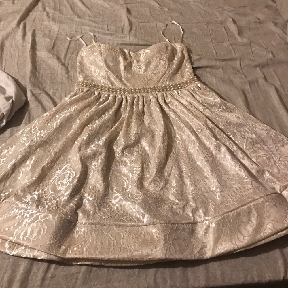 Party dress, strapless