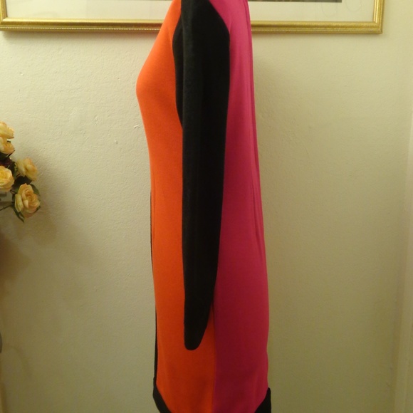 Vintage Sheri Martin Color Block Mod Dress - Picture 6 of 7