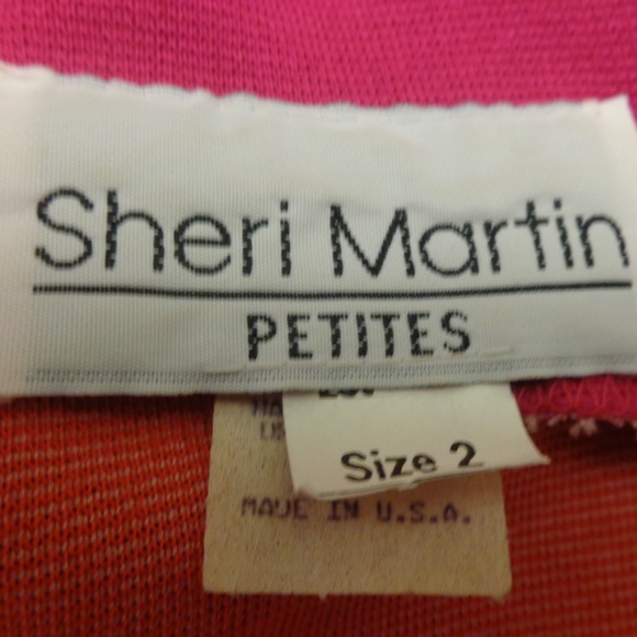 Vintage Sheri Martin Color Block Mod Dress - Picture 7 of 7