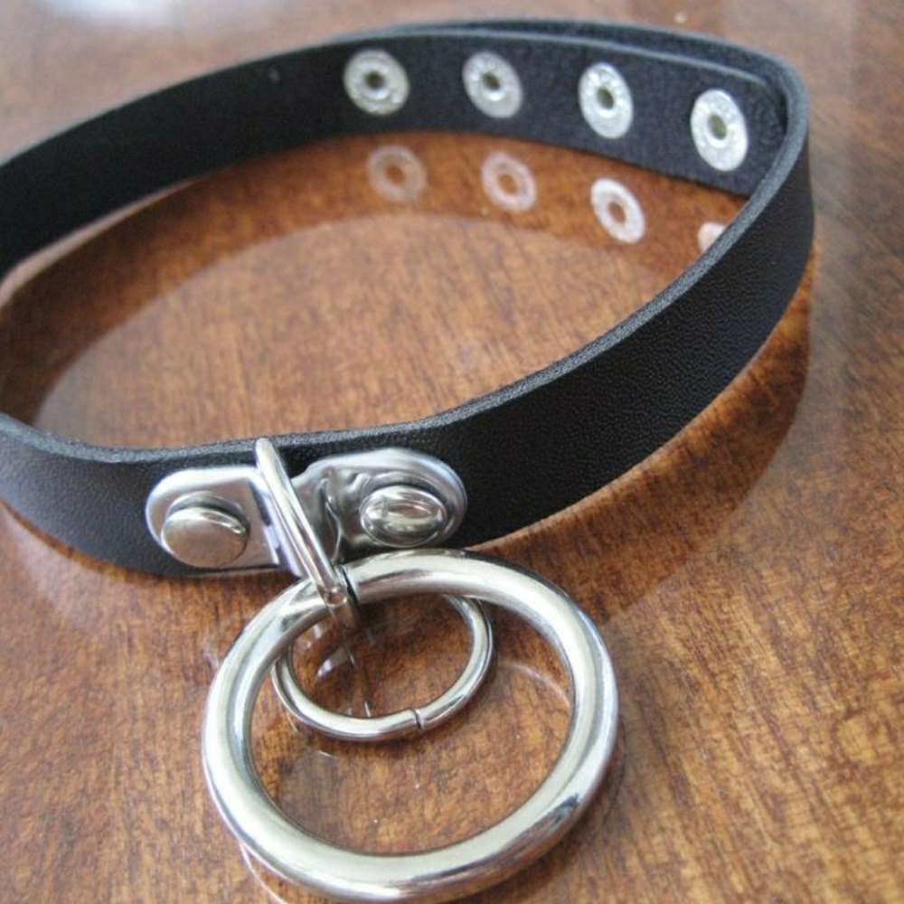 Collar choker necklace Adjustable - Picture 2 of 6