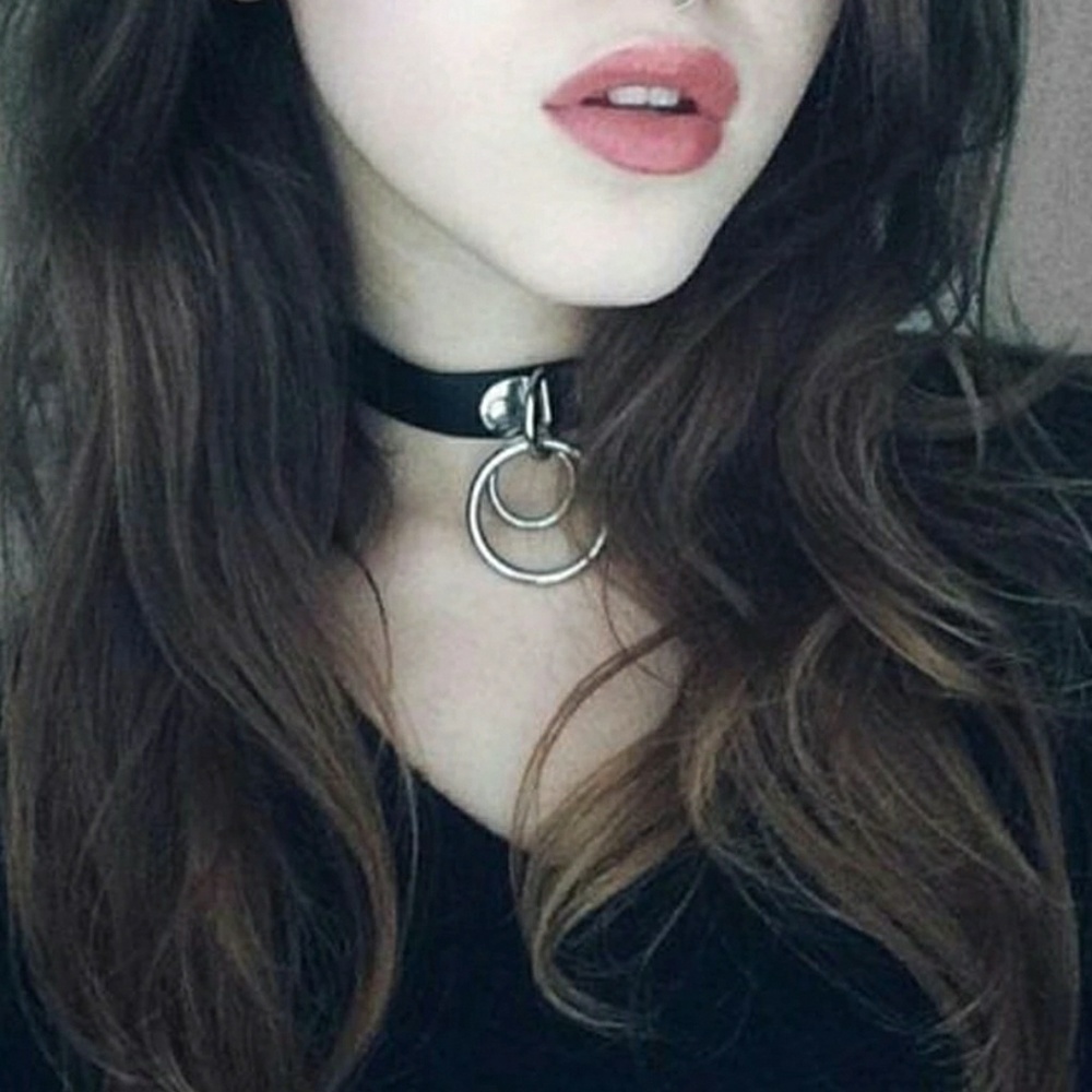 Collar choker necklace Adjustable - Picture 4 of 6