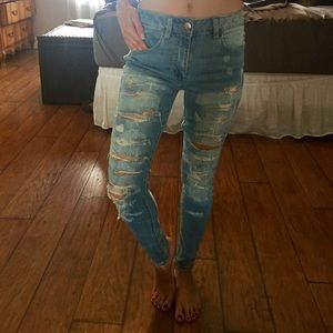 NWOT AEO Denim X Hi-Rise Jegging