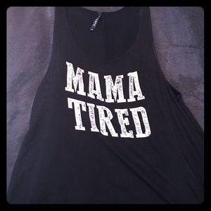 Black Mama Tired Tank