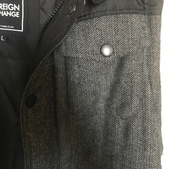 Foreign Exchange Button Up Vest - Picture 2 of 3