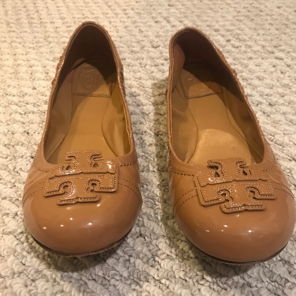 Tory Butch Nude Ballet Flats