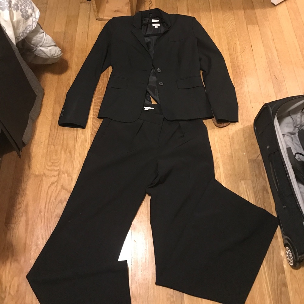 Barely worn black suit