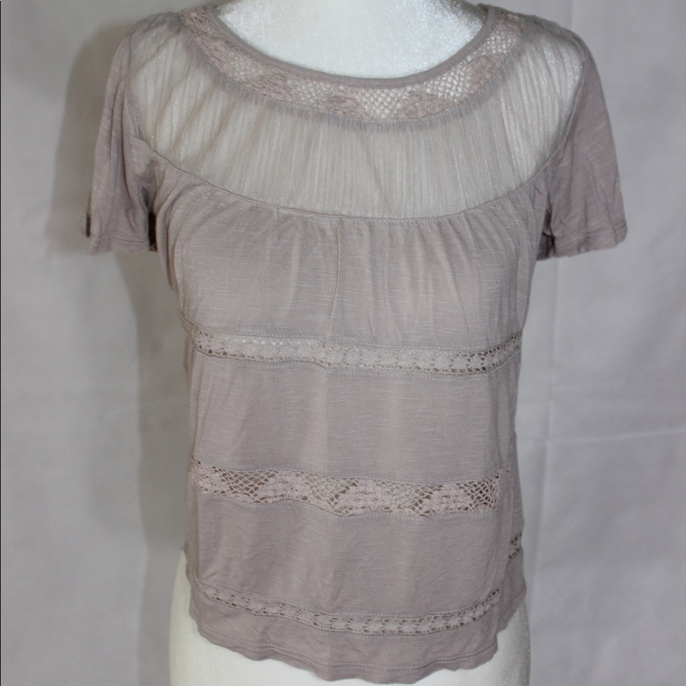 American Eagle crochet top