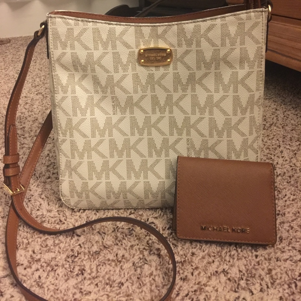 Michael Kors Crossbody and wallet