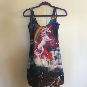 🦄 Backmilk Unicorn Dinosaur Dress 🦄 NWOT
