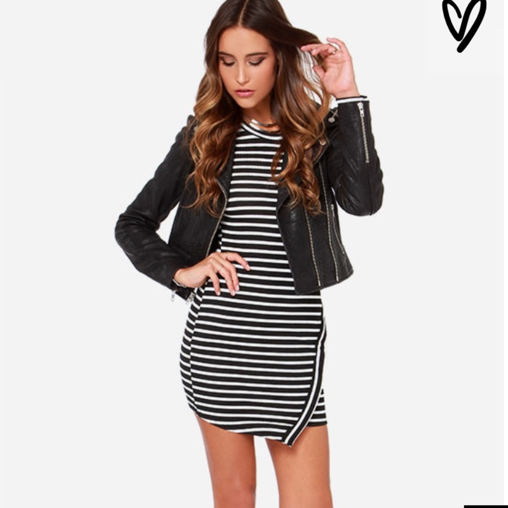Lulus striped dress