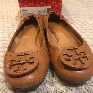 USED Tory Burch Reva Flats