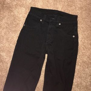 LF carmar black jeans never worn