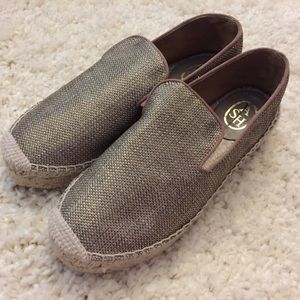 Zem Espadrille Loafer, Gold