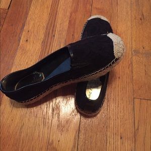 Black "Toms style" slip ons! New with tags!