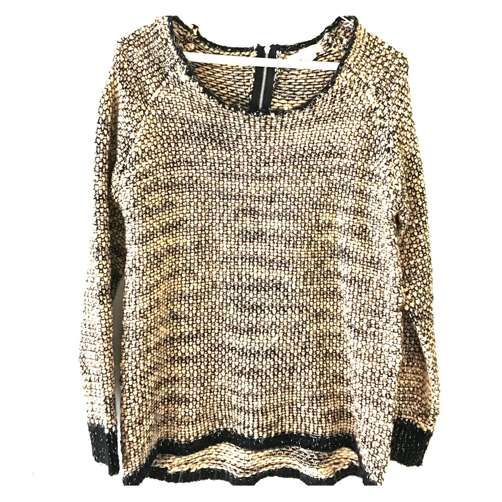 Gold chic sweater