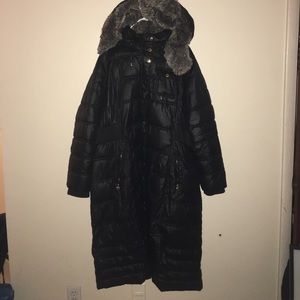 Black Laundry By Design Puff Coat