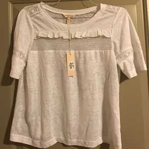 NWT Rebecca Taylor white top