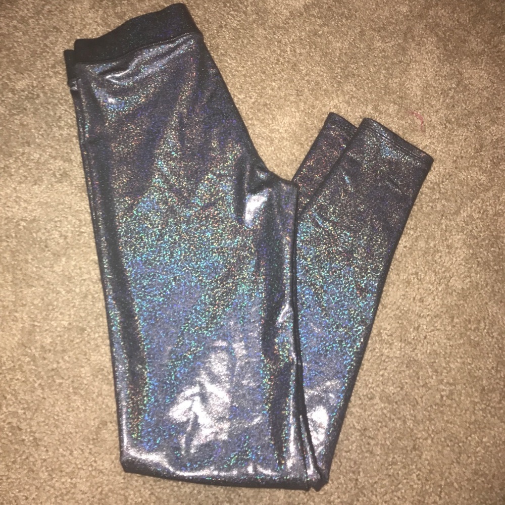 Glittering VS full length yoga pants!!