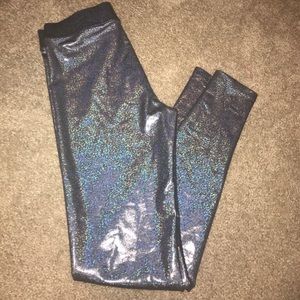Glittering VS full length yoga pants!!