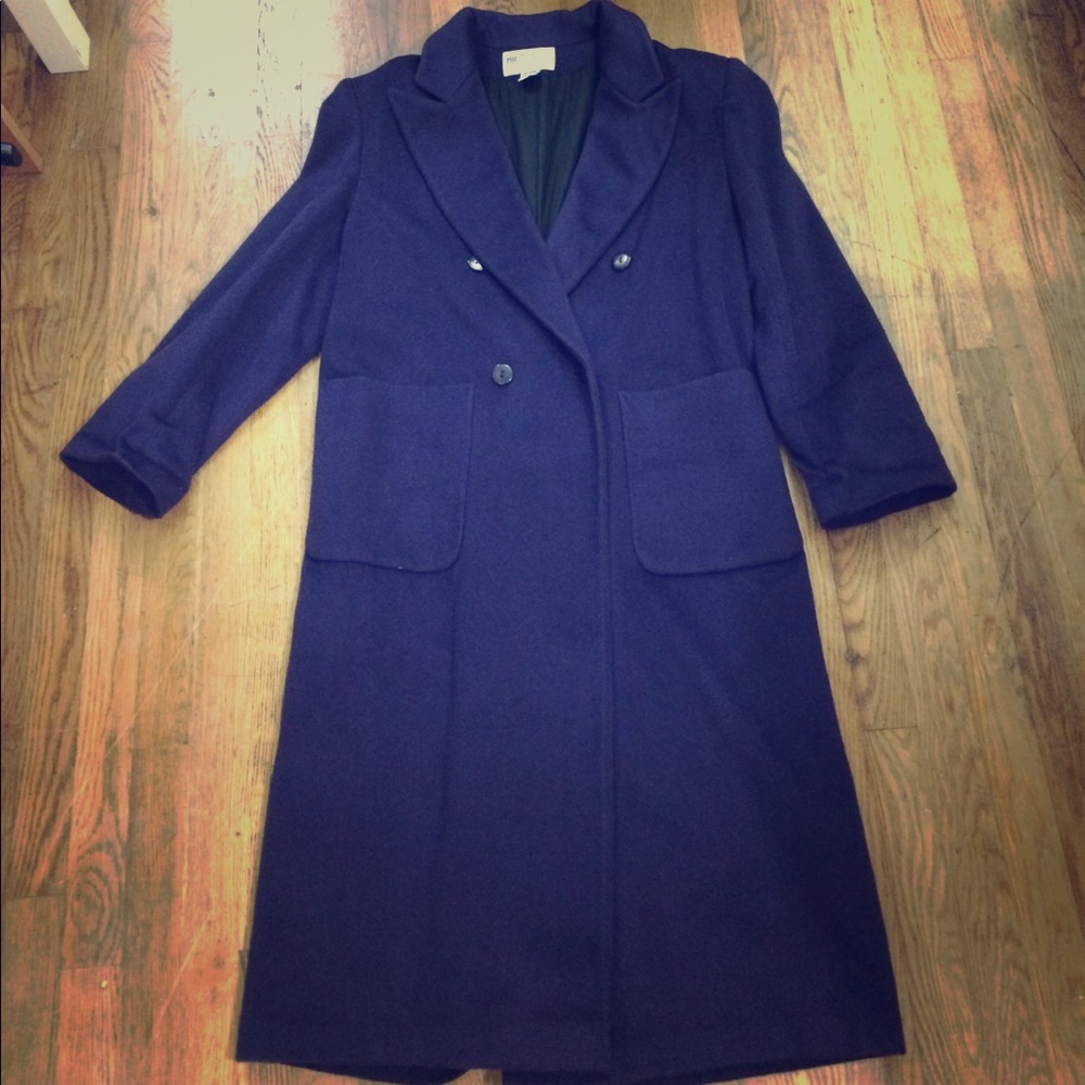 Paul Et Duffier long peacoat